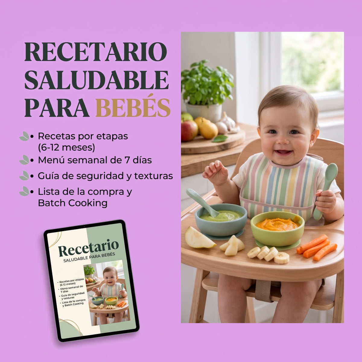 Recetario Casero para Bebes