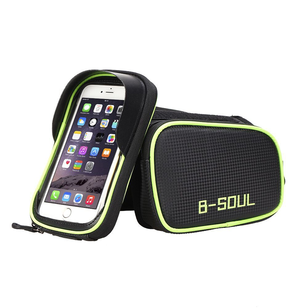 Bicycle Bag Front Beam Bag Mountain Bike Saddle Bag Mobile Phone Bag Upper Tube Bag Riding Bag Accessories